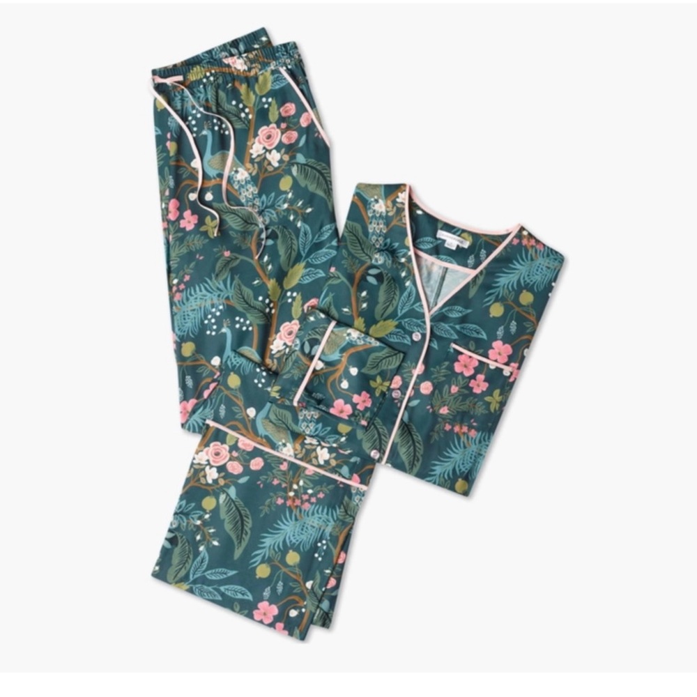Emerald Peacock Cloud 9 Pajama Set XL